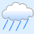 It is forcast to be Rain at 7:00 PM AWST on March 18, 2015